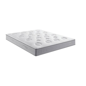 Ensemble FLEXION matelas H26 ressort ensachés, mi-ferme, 2 sommiers