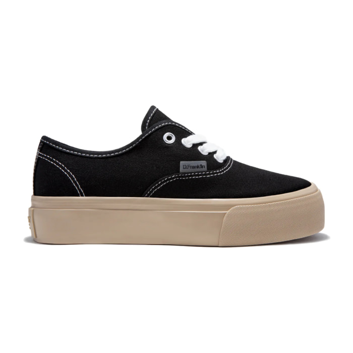 Zapatillas Bajas Eclipse Recycled en Negro D.Franklin