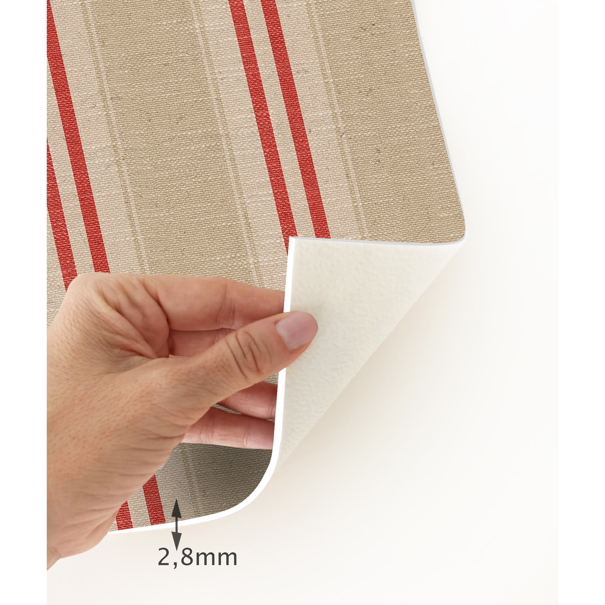 Alfombra de vinilo CERAMIKO, Joau, imitación textil 50x100 cm