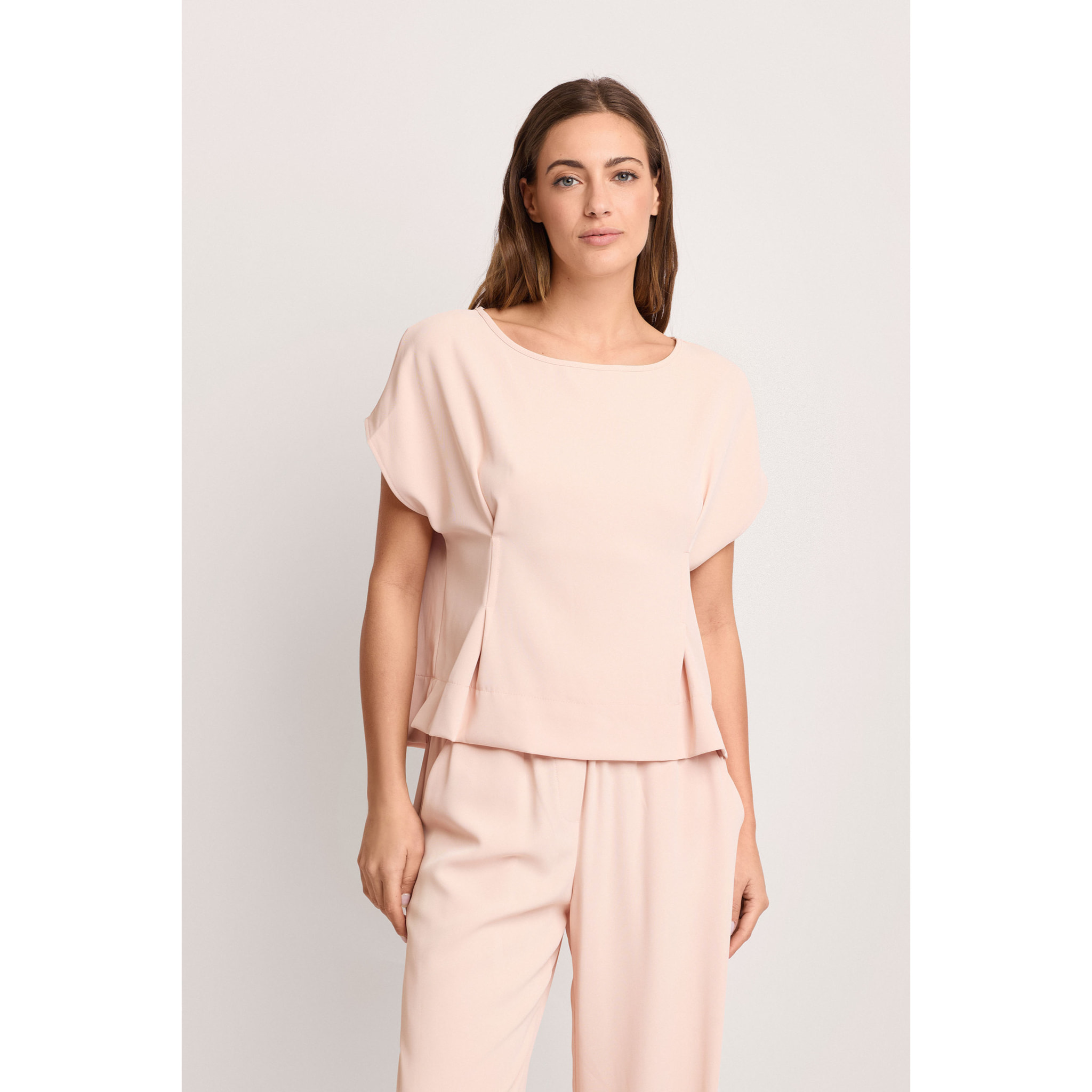 Kocca - Blusa scollo a barchetta Donna, Tinta unita, Scollo a barca