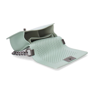 Borsa a mano da donna - Modello False - 100% Pvc - 11.0 x 19.0 x 6.5 cm