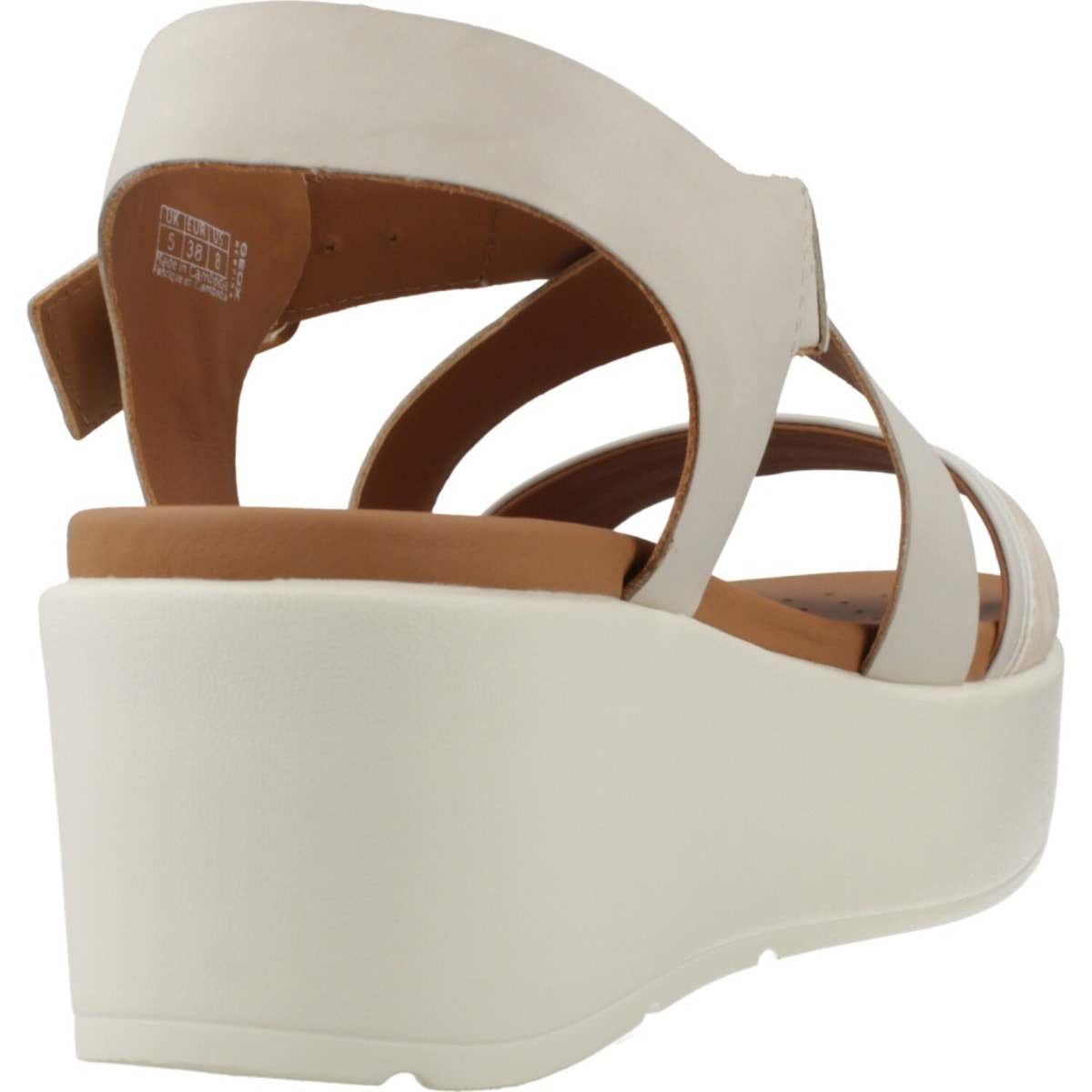 Sandalias Mujer de la marca GEOX  modelo D XAND 2.2S BLANCO
