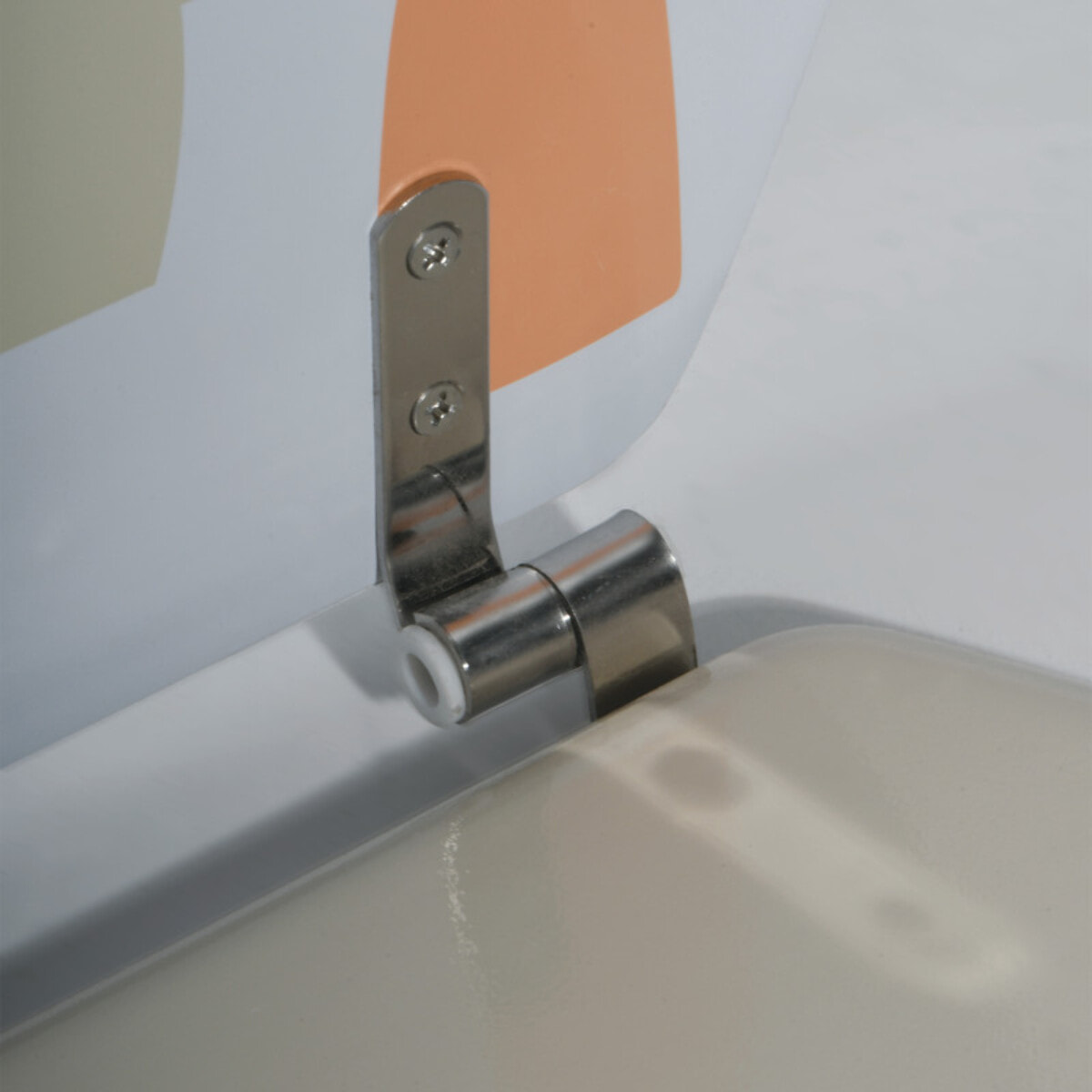 Abattant wc MDF AMELIA Multicolore - Charnières Inox MSV