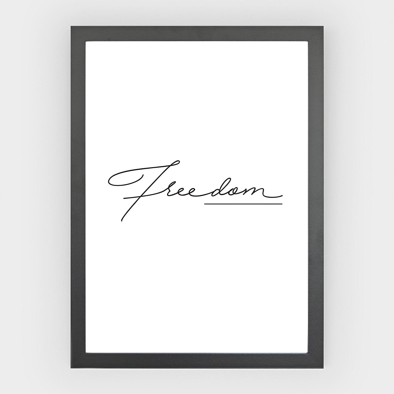 Poster Freedom