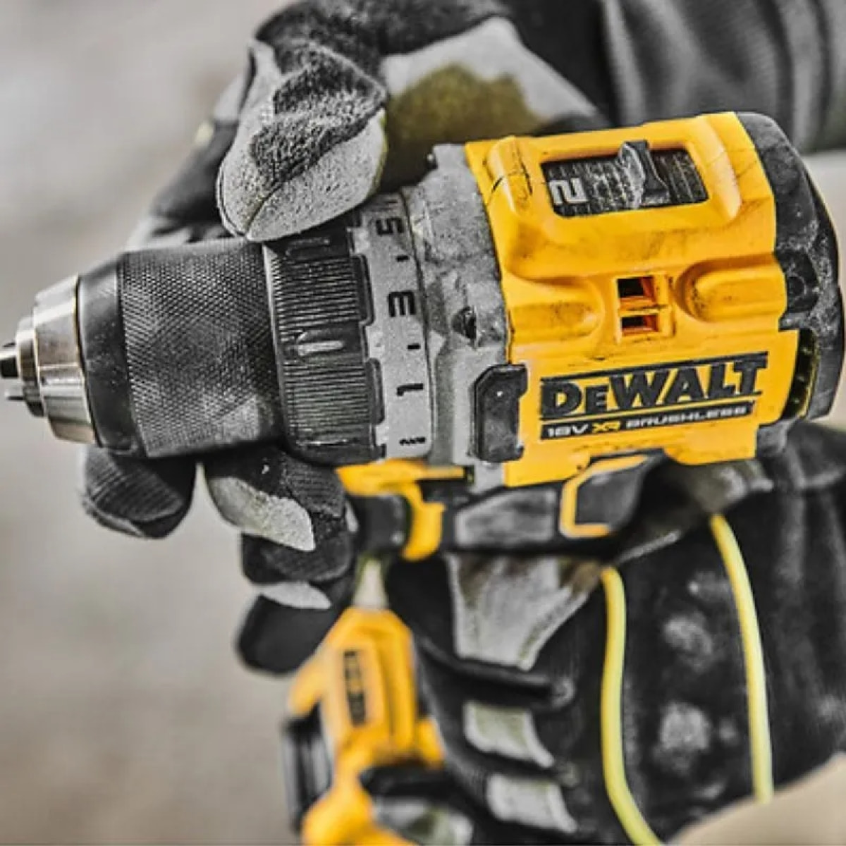 Perceuse à percussion DEWALT POWERSTACK - 2 Batteries 18V 5Ah - DCD805H2T-QW