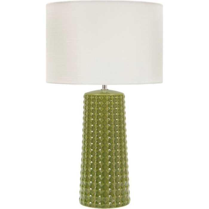 LAMPADA DA TAVOLO GLISS VERDE CM Ø 30X52