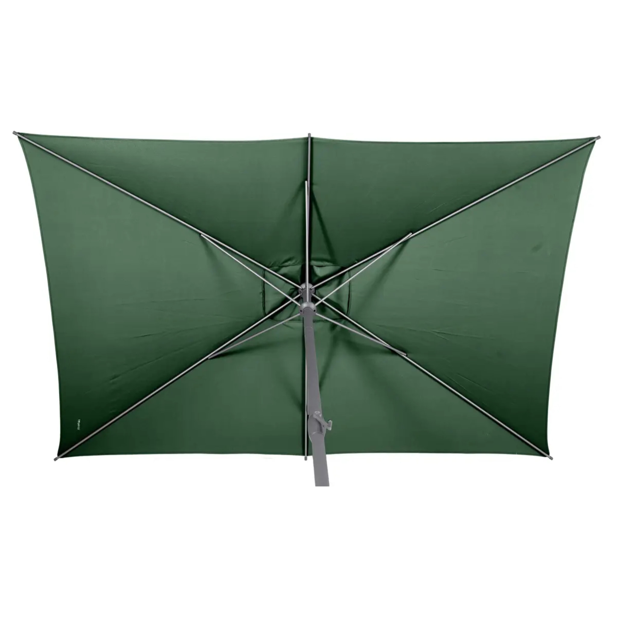 Parasol droit rectangulaire Loompa Vert olive