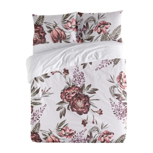 Housse de couette adaya blanc