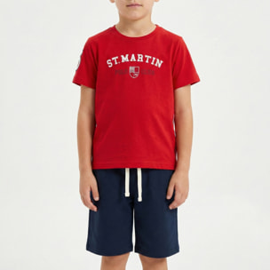 Set t-shirt e bermuda jersey