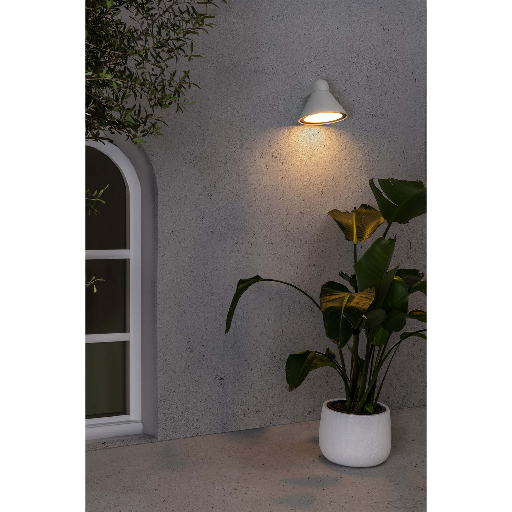 PALS Lampe applique blanc