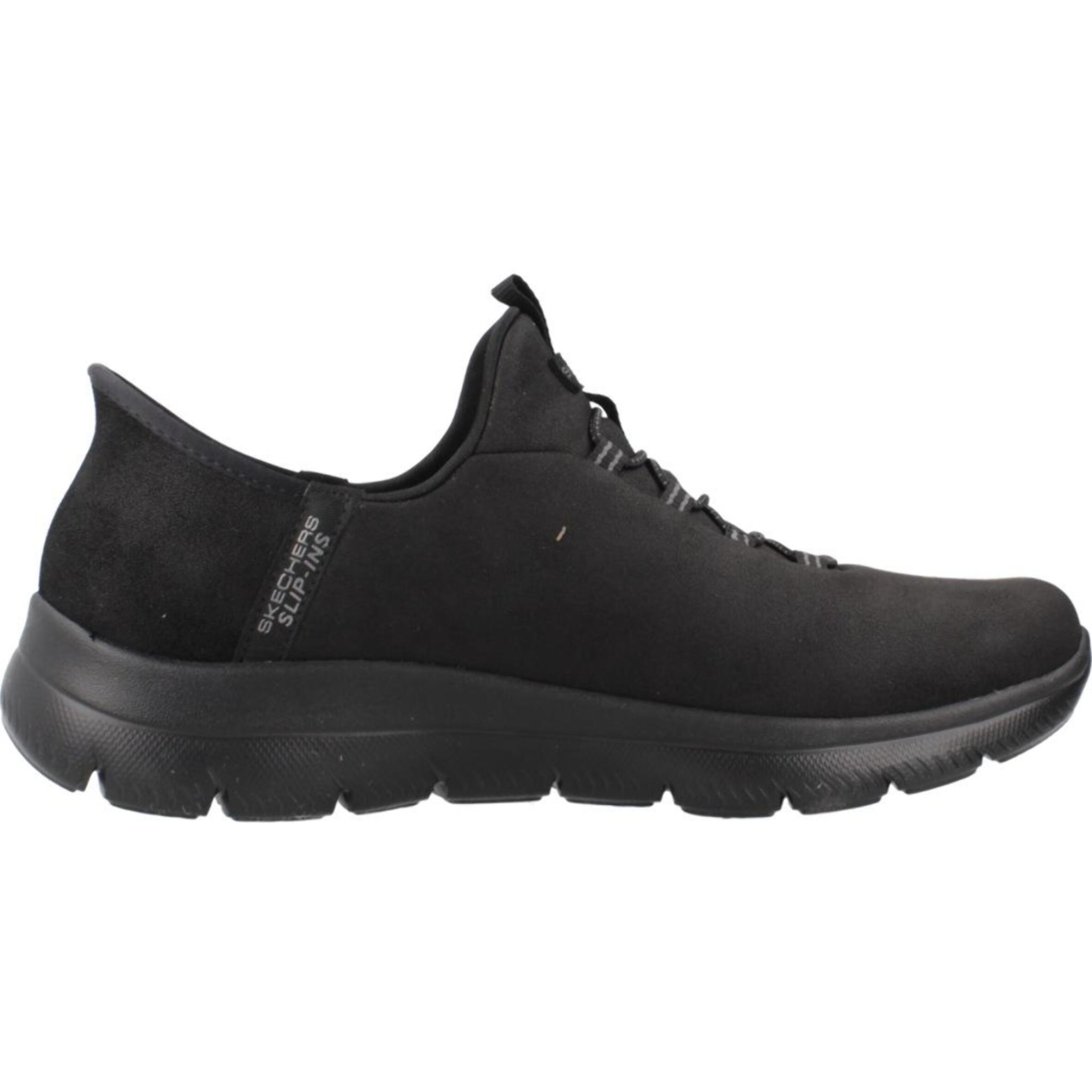 Sneakers De  Mujer Summits-unknown Trai Slip-ins Negro