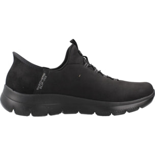 Sneakers De  Mujer Summits-unknown Trai Slip-ins Negro