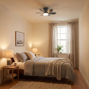 Ventilateur Plafond LED MISTRAL D52cm