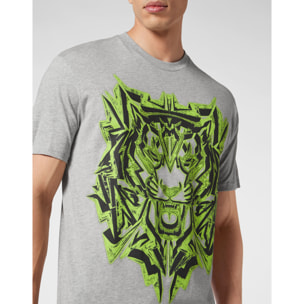 PLEIN SPORT Camiseta Cuello Redondo THUNDER TIGER