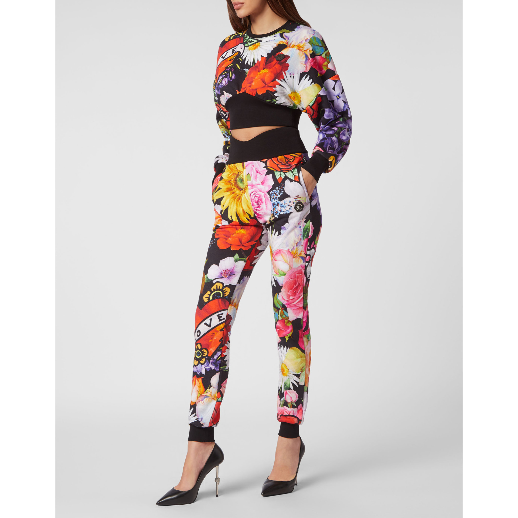 PHILIPP PLEIN Pantaloni da ginnastica LOVE