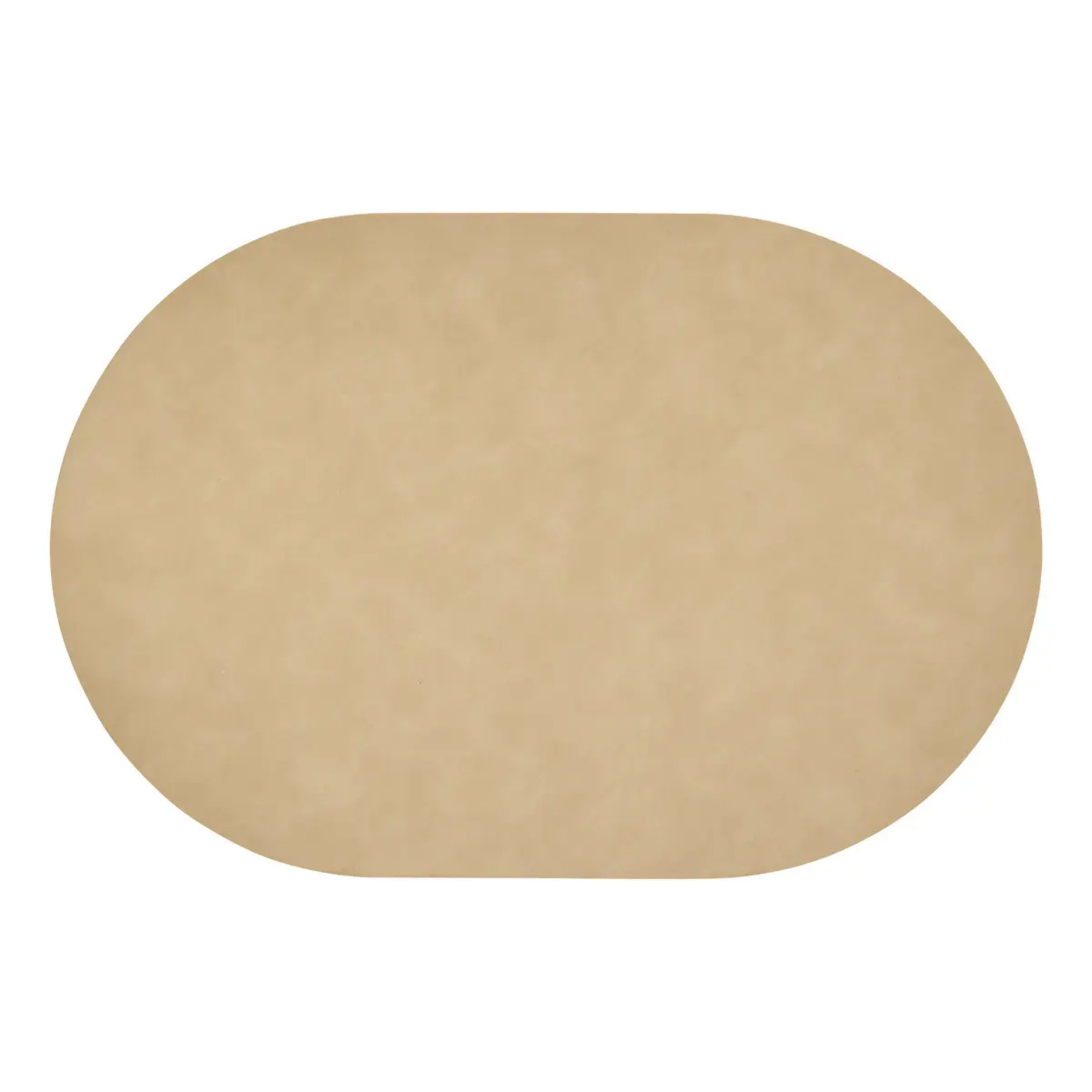 Set de table oval Kim 49x33cm beige