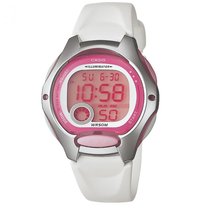 Reloj Casio LW-200-7AV Mujer Digital Cuarzo con Correa de Resina