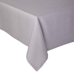Nappe unie en lin, CHAMBRAY, Violet Lilas