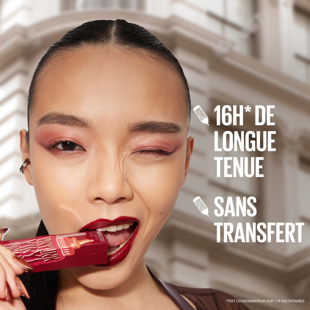 Maybelline New York Superstay Vinyl Ink Encre à lèvres liquide mat 210 POMODORO 4.2 ML