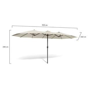 Parasol double 4,5m
