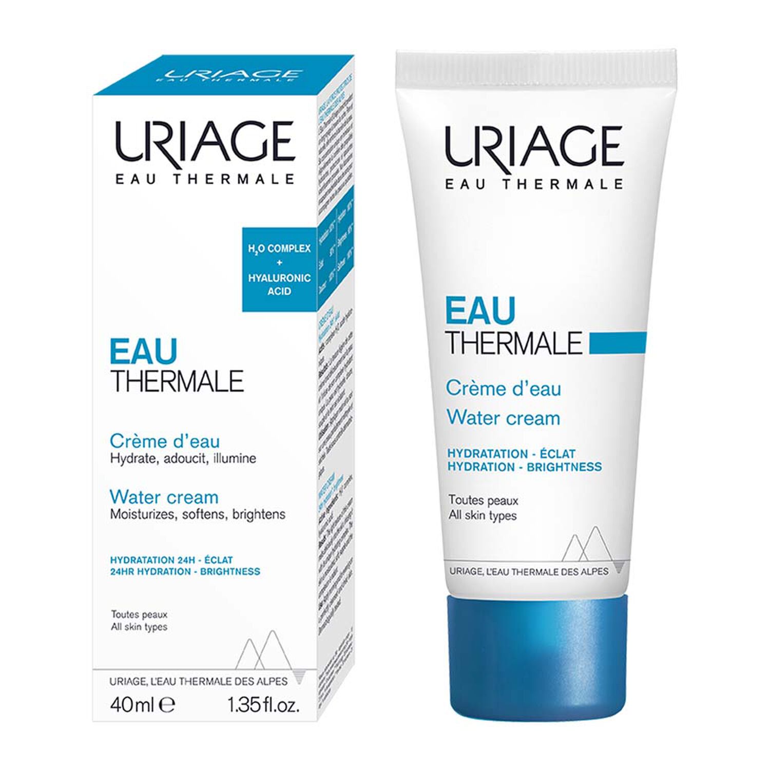 Crème d'Eau Thermale - Hydrate, Adoucit & Illumine 40 ml