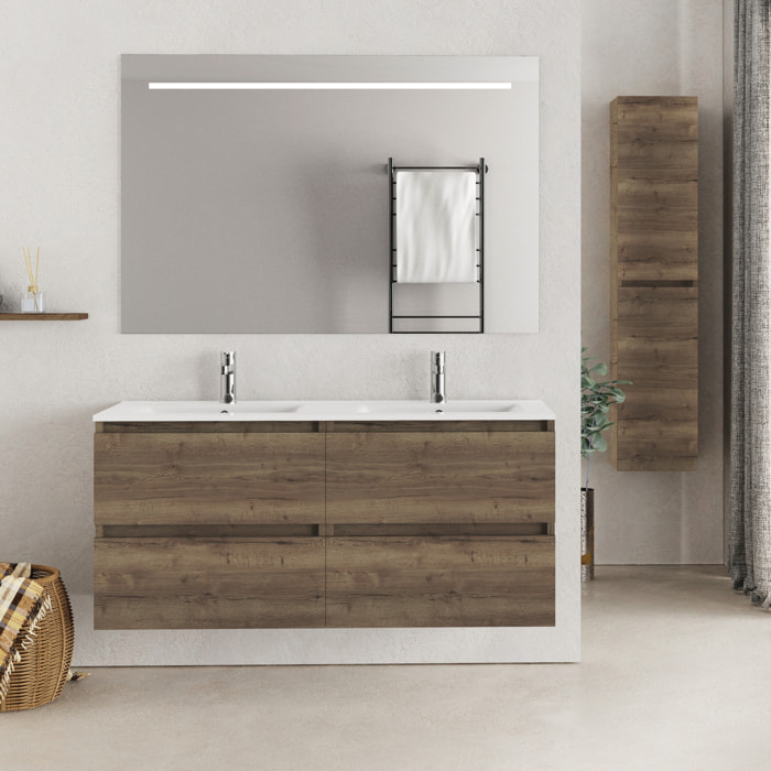 Ensemble de salle de bain PERTH Alday, 120cm, Tobacco