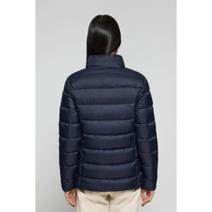 Chaqueta ultralight Susanne azul marino con bordado Rigby Go