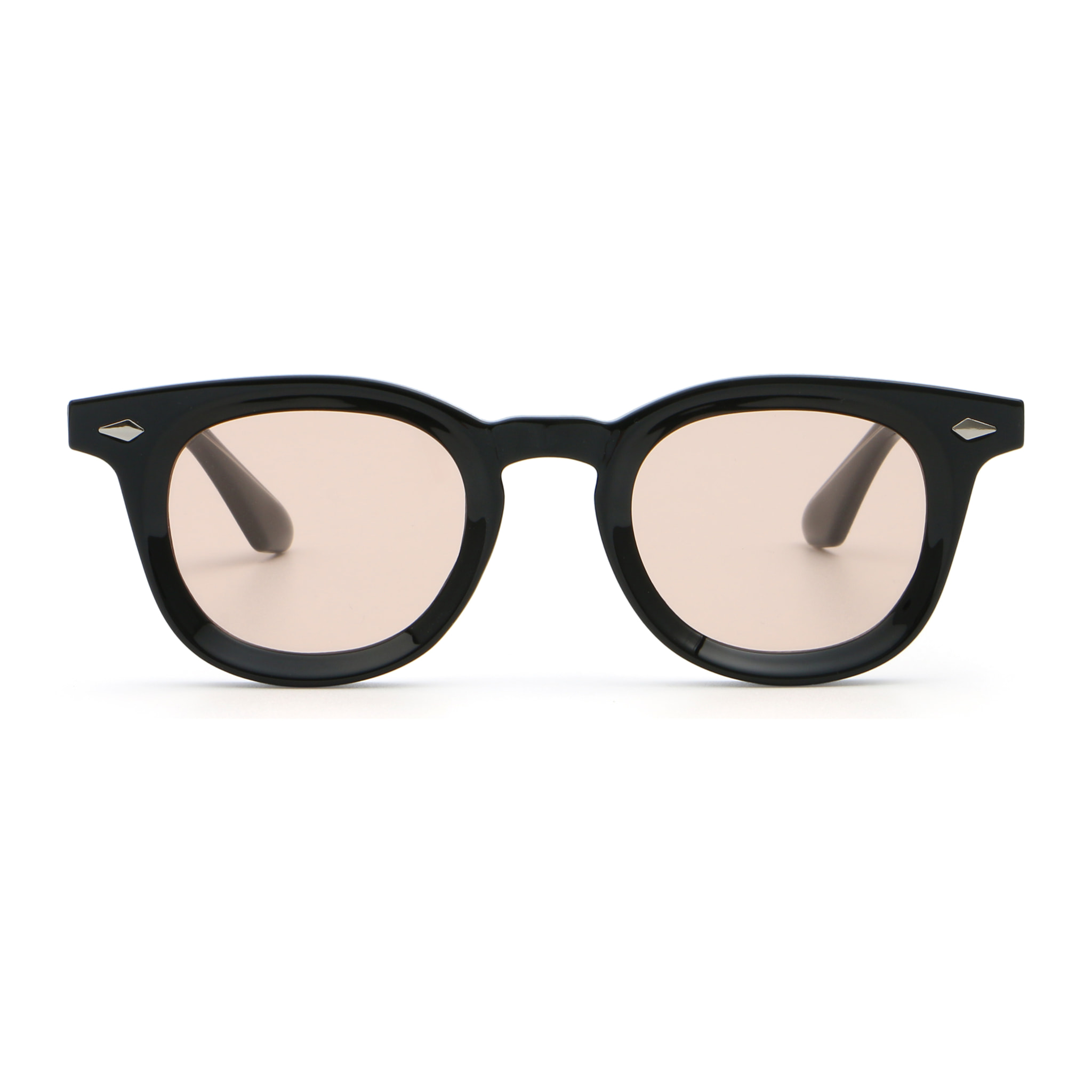 Gafas de sol OCEAN KYOTO - Negro brillante / Transparente rosa