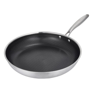 Poêle   triplex - "BlackSteel"