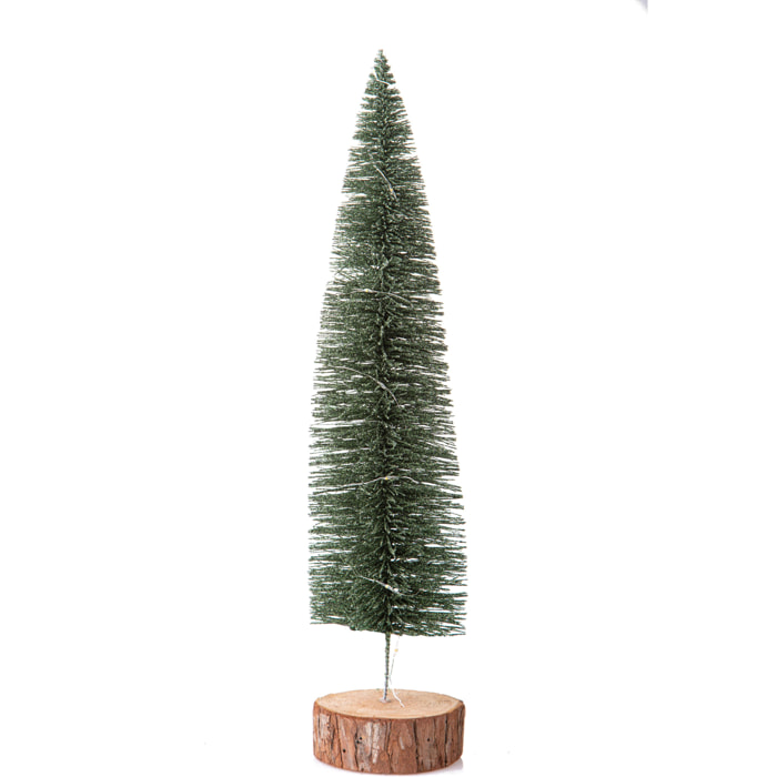 Albero con led - Pezzi 4 - 9,5xH40x9,5cm - Bianchi Dino SpA