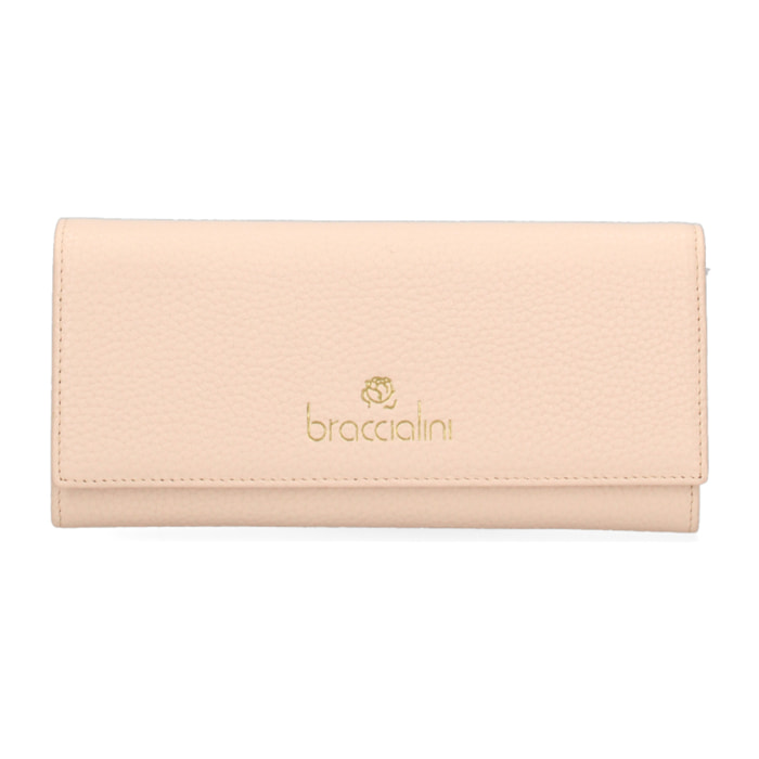 Portafoglio  da donna In Vera pelle Made in Italy 19,5x10x3,5 cm