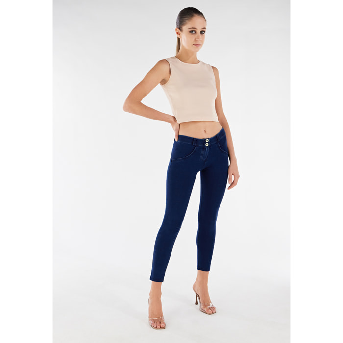 Jeggings push up WR.UP® 7/8 superskinny jersey organico