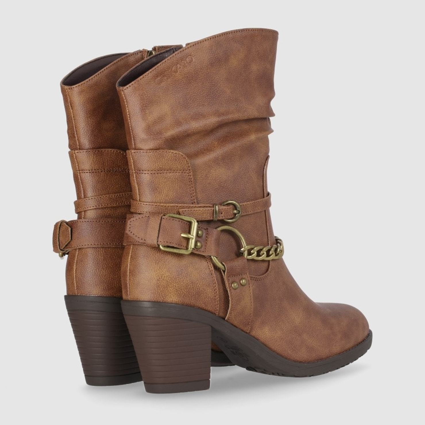 Botines - Cuero - Tacón: 7 cm