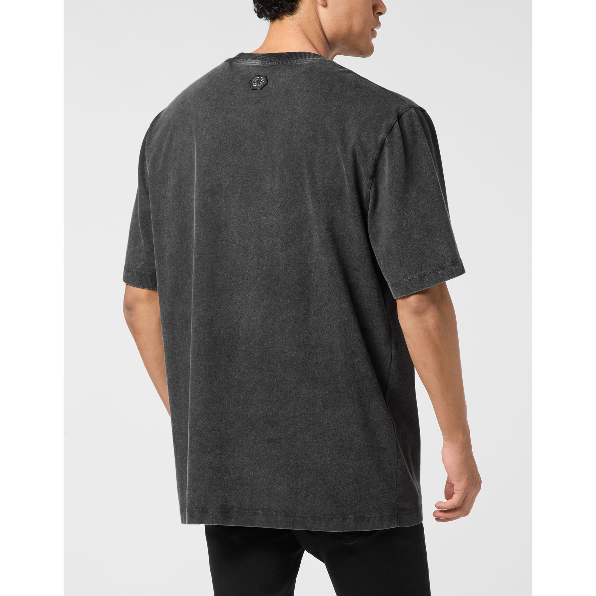 PHILIPP PLEIN T-Shirt Round Neck Ss SKULL