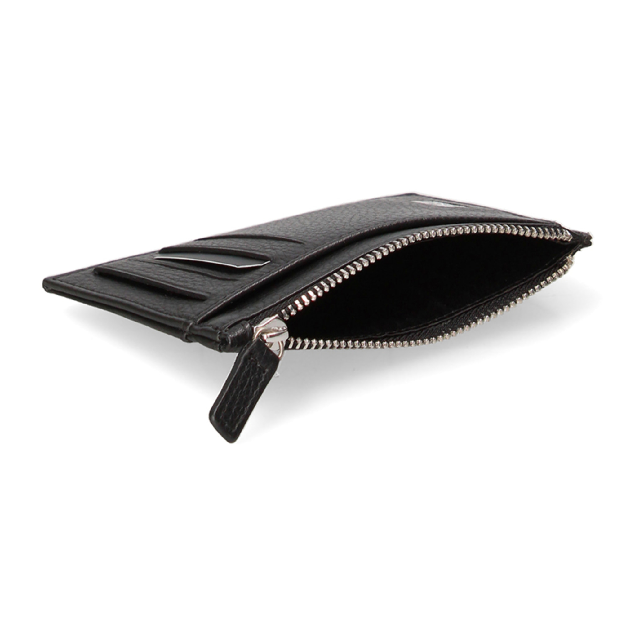 Porta carte da uomo In Vera pelle Made in Italy 9,75x10x2,75 cm