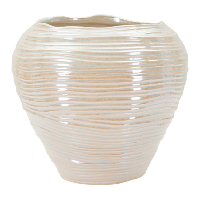 VASO PERLY ROUND CM Ø 27X24
