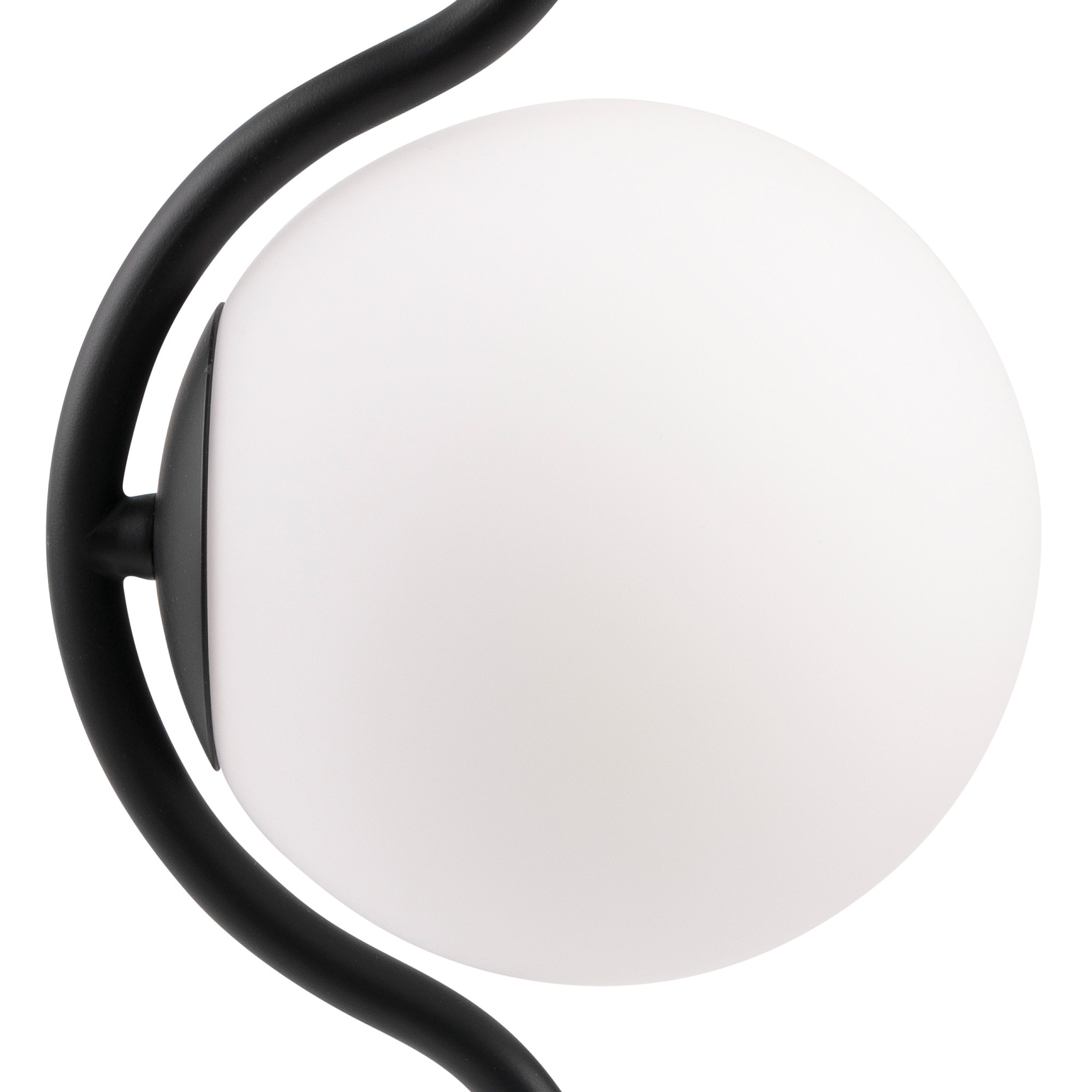 LE VITA Lampe suspension/lampadaire noir