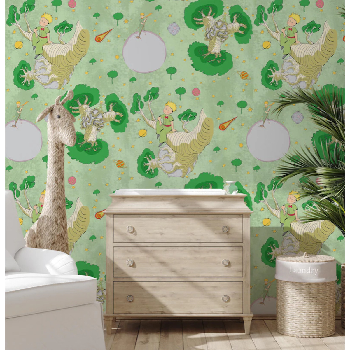 Carta da Parati Ufficiale Il Piccolo Principe Baobab