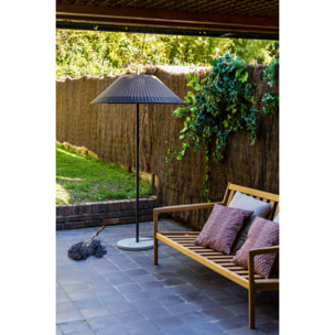 SAIGON OUT Lampadaire gris/marron 2M W100