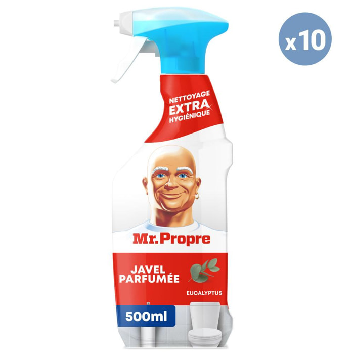 10 Sprays Javel Eucalyptus 500ml, Mr. Propre