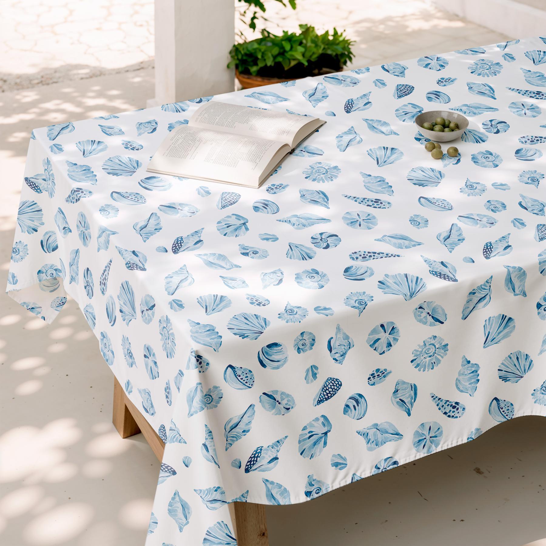 Nappe anti-taches CARRANC MULTICOLORE - en 100 % coton