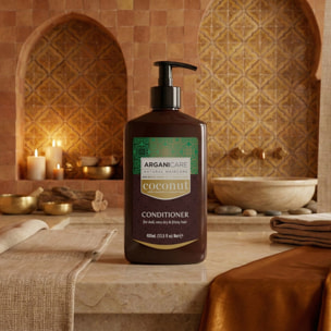 Huile de Coco - Après-Shampooing Ultra-Nourrissant - Cheveux Ternes, Très Secs & Frisés 400 ml