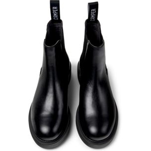 Botines - CAMPER Dean - Negro - Cuero liso