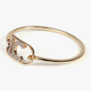 Bracciale Sottile Rigido Logo Ovale