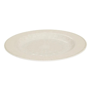 Assiette dessert Solene D23cm beige