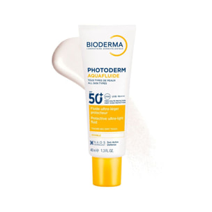 Photoderm Aquafluide - Fluide Ultra-Légère Hydratante - Peaux Sensibles - SPF50+ 40 ml