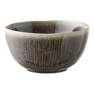 Set 4 ciotole Viola in stoneware grigio ø14,5x7,5 cm