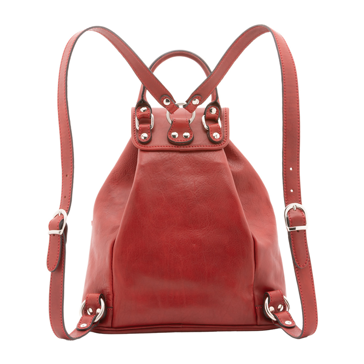 Zaino  unisex In Vera pelle Made in Italy 31x35x13 cm