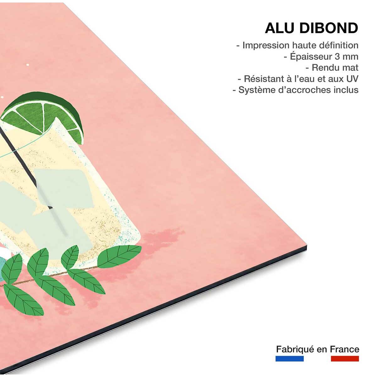 Tableau let's the celebration Tableau alu Dibond