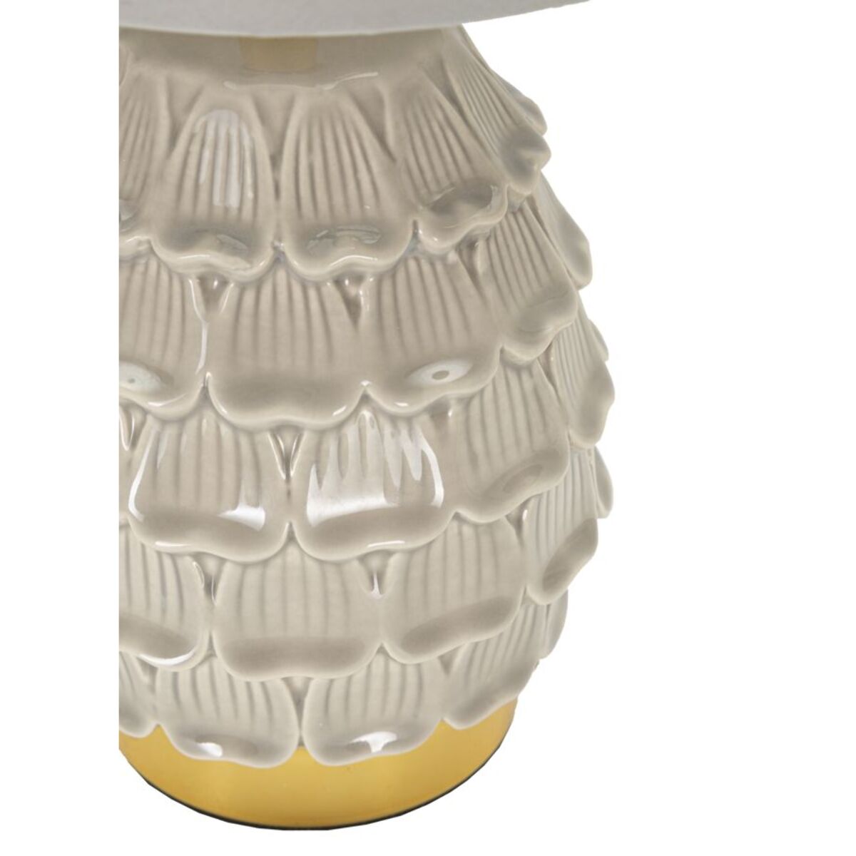 LAMPADA DA COMODINO PIGNY GRIGIA CM Ø 15X30,5